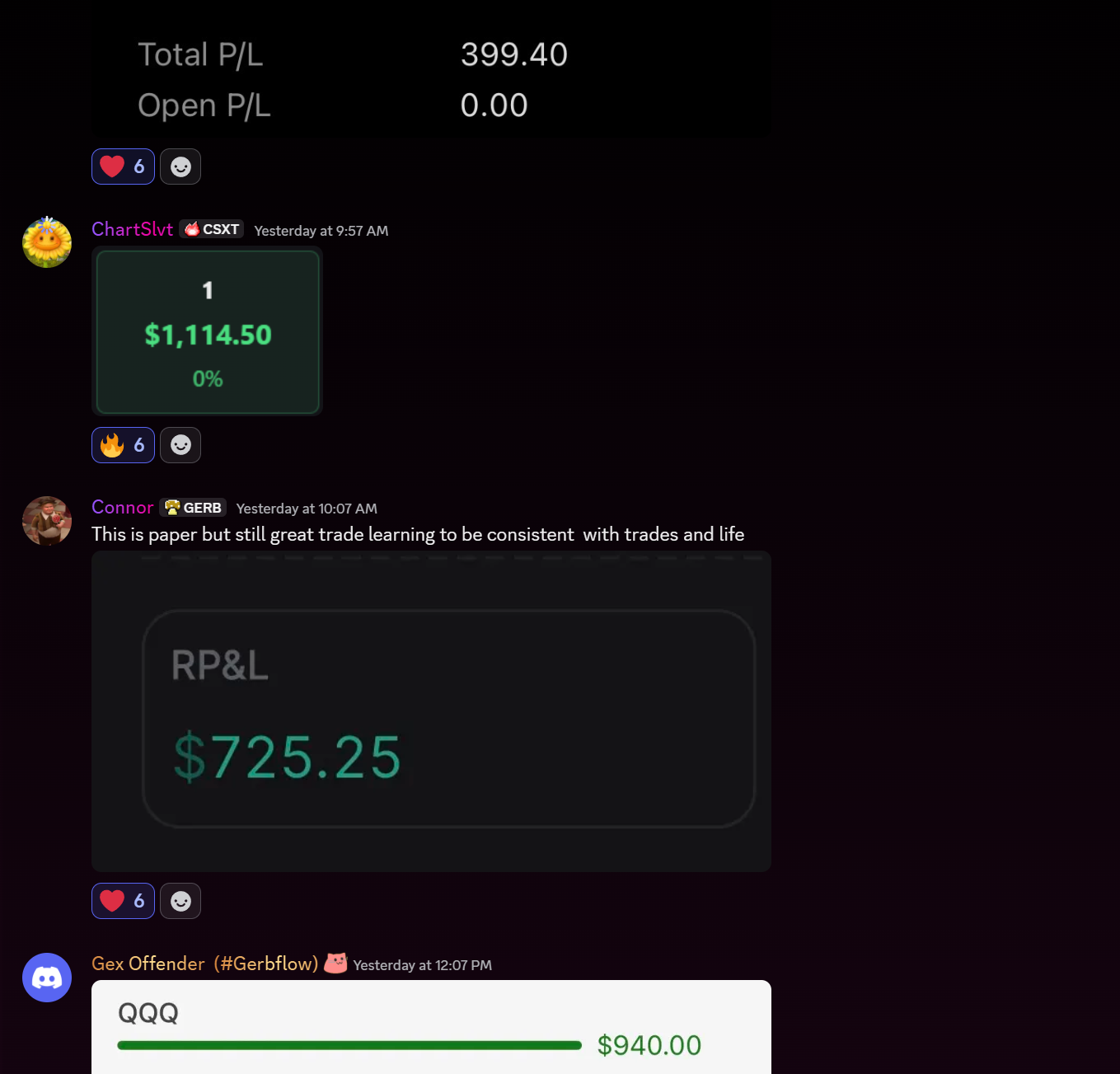 Student payout screenshot 13, shared with permission