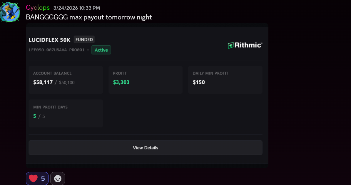 Student payout screenshot 2, shared with permission