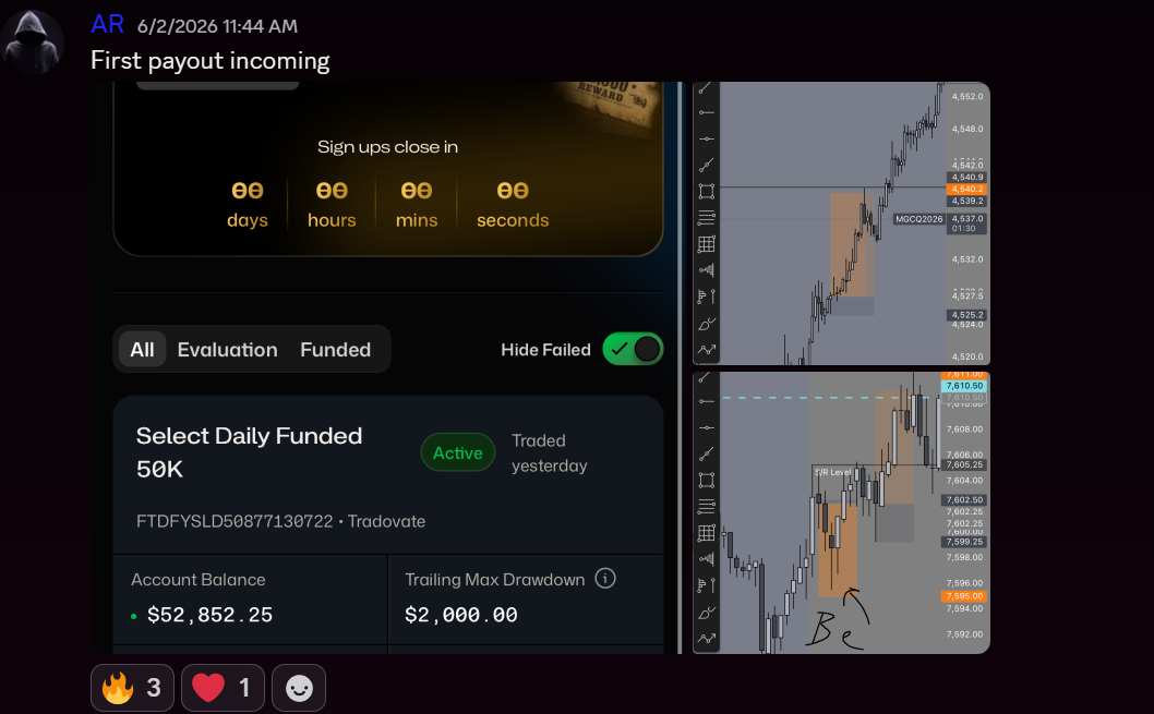Student payout screenshot 20, shared with permission